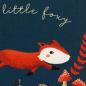 Preview: Jersey Panel, My little Foxy by Christiane Zielinski - Fuchs laufend, bunt