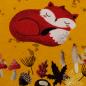 Preview: Jersey Panel, My little Foxy by Christiane Zielinski - Fuchs schlafend, bunt