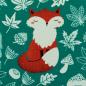 Preview: Jersey Panel, My little Foxy by Christiane Zielinski - Fuchs sitzend, bunt
