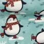Preview: Sweat angeraut - My little Penguin eisblau