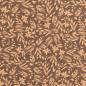 Preview: Baumwoll Druck Floral Blumen braun