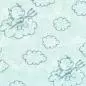Preview: Jersey Heavenly Friends by Steinbeck Teufel - Wolken hellmint