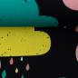 Preview: Dekostoff Valentin Wolken blau