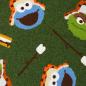 Preview: Sweatshirtstoff Panel Oskar Sesamstrasse