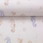 Preview: Jersey Küstenliebe Seepferdchen beige/blau