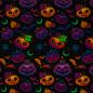 Preview: French Terry Halloween Kürbise