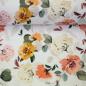 Preview: Jersey Berne Floral Blumen weiß