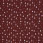 Preview: Baumwolle Bäume auf Bordeaux