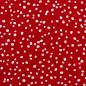 Preview: Canvas Stoff Wiebke weiße Punkte auf Rot
