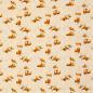 Preview: Jersey Lathi Füchse auf beige