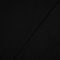 Preview: Baumwolljersey Uni - Jersey Schwarz