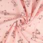 Preview: Musselin Double Gauze - Bären rosa