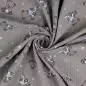 Preview: Musselin Double Gauze - Bären taupe