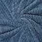 Preview: Fellimitat Honig Wabe indigoblau