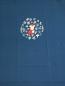 Preview: Panel Fuchs sitzend -  Blau