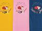 Preview: Panel Fuchs schlafend - Rosa