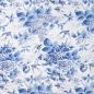 Preview: Baumwoll Druck Rosen, Flieder blau