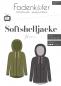 Preview: Papierschnittmuster Softshelljacke Herren