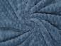 Preview: Fellimitat Honig Wabe indigoblau