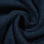 Preview: Walkloden Uni melange dunkelblau