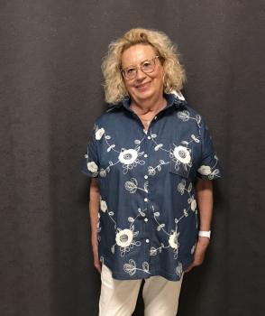 Papierschnittmuster Hemdbluse Damen