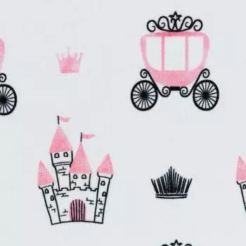 Jersey Theo Prinzessin Kutsche weiß