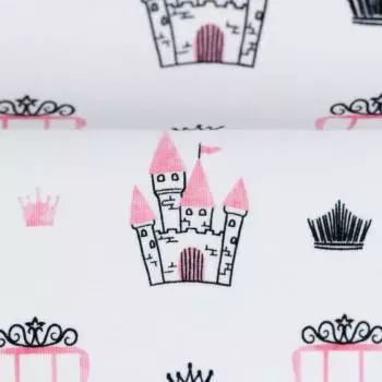 Jersey Theo Prinzessin Kutsche weiß