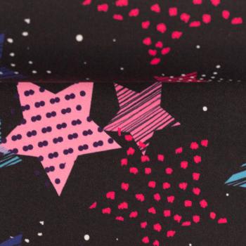 Fiete "Nano-Softshell" Sterne rosa