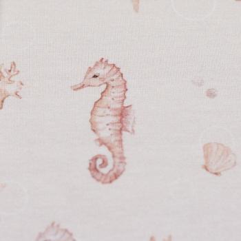 Jersey Küstenliebe Seepferdchen beige