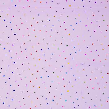 Preview: Tüll Hearts flieder