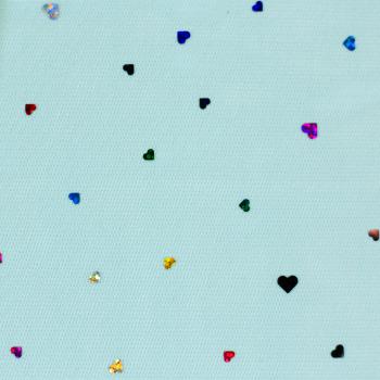 Preview: Tüll Hearts türkis