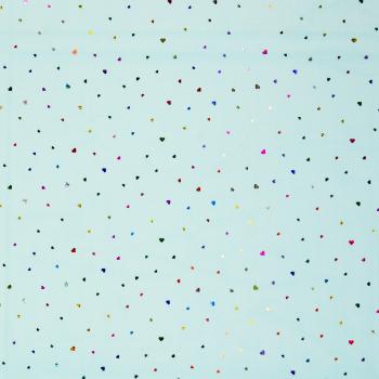 Preview: Tüll Hearts türkis