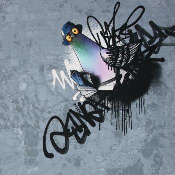 Preview: French Terry Panel Street Life "Taube" by Thorsten Berger