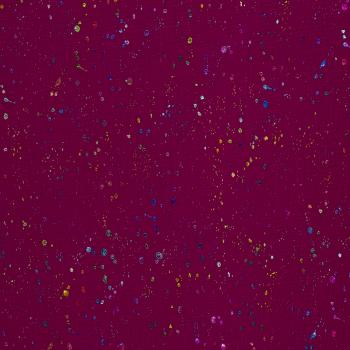 Double Gauze Musselin Pink Rainbow