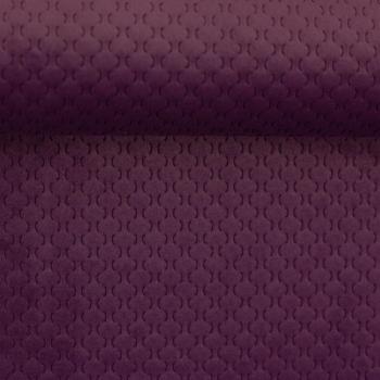 Dekosamt Parma Caracas aubergine