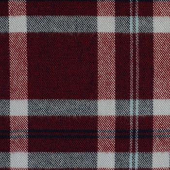 Preview: Flanell rot navy karo