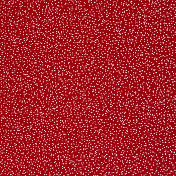 Preview: Canvas Stoff Wiebke weiße Punkte auf Rot