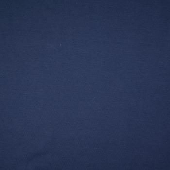 Baumwolljersey Uni - Jersey marieneblau