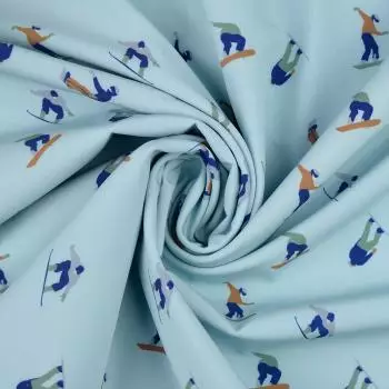 Softshell bedruckt Snowboard