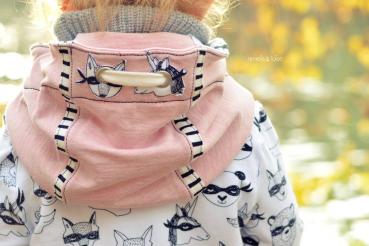 Preview: Papierschnittmuster Sweatjacke Kinder