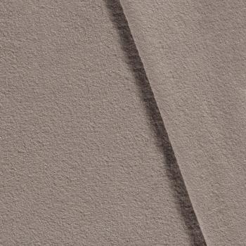 Walkloden Uni beige grau