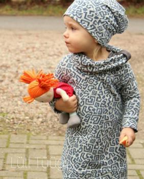 Papierschnittmuster Kleid Nieke Kinder