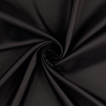 Futterstoff Atmoson Uni Schwarz