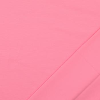 Baumwolljersey Uni - Jersey rosa