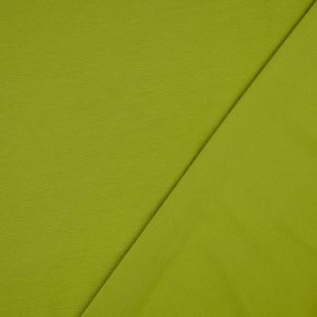 Baumwolljersey Uni - Jersey grasgrün