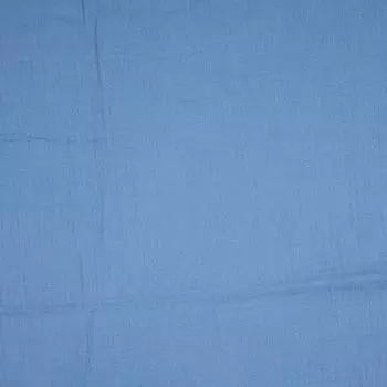 Musselin Double Gauze - Uni - blau