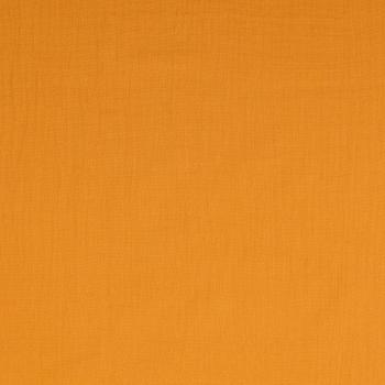 Musselin Double Gauze - Uni - ocker
