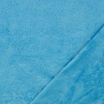 Preview: Wellnessfleece Uni hellblau