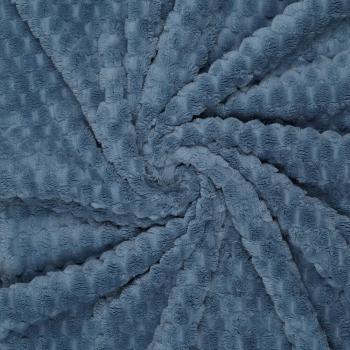 Fellimitat Honig Wabe indigoblau