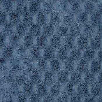 Fellimitat Honig Wabe indigoblau
